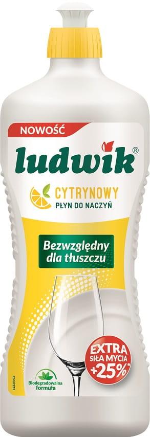 Засіб для миття посуду Ludwik "Лимон" (900г.)