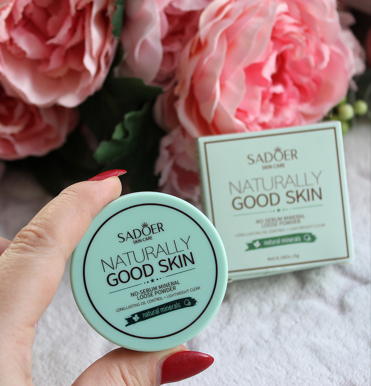 Пудра для обличчя Sadoer Naturally Good Skin No-Sebum Mineral Loose Powder, 5 г