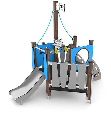 Ігрові комплекси для дітей 3-6 років (висота гірки 700-900 мм)