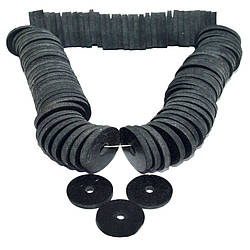 Прокладка гумова пігулка на вентиль листова 3/4 дюйма упаковка 100 шт