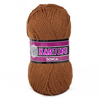 Kartopu GONCA (Гонка) № 882 світло-коричневий (Пряжа 100% акрил, нитки для в'язання)