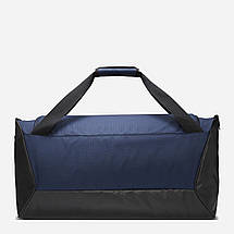 Спортивна сумка для тренувань міська дорожня сумка для речей Nike Brasilia 9.5 M Duffel 9.5 60L синя, фото 5