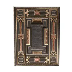Щоденник Paperblanks 2025 Онікс великий 18х23 см (9781408758113)