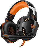 Гарнітура Kotion Each G2000 Ігрові навушники з мікрофоном, об'ємний стереозвук, шумозаглушення, підсвічування