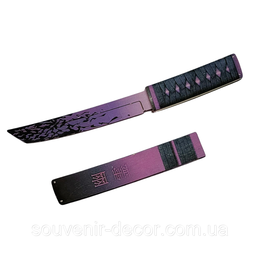 Дерев'яний дитячий ніж TANTO RESTLESS з STANDOFF 2, іграшкова зброя, фото 1