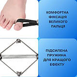 Тренажер випрямляч для великих пальців ніг при вальгусі, фото 4