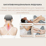 Подушка валик ортопедична 43x10 см, фото 3