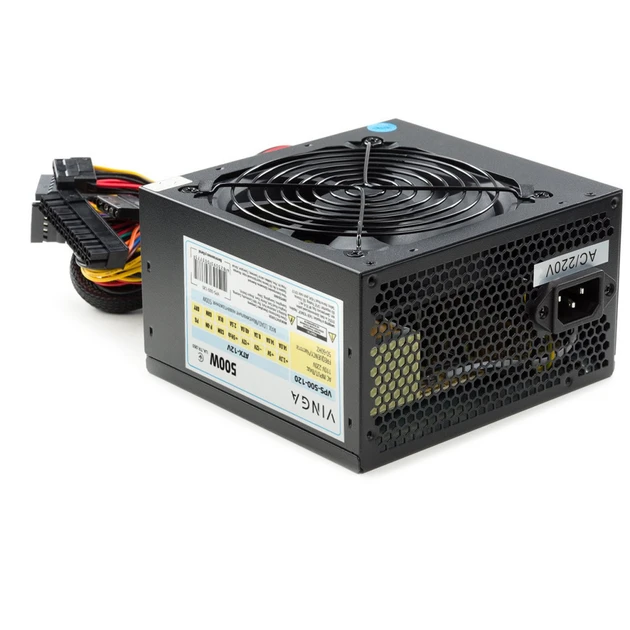 Блок живленняя 500W Vinga VPS-500-120, ATX БВ