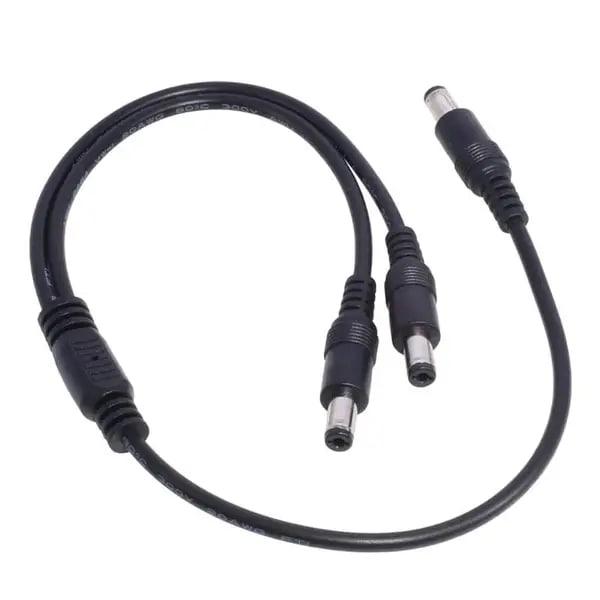 Кабель живлення розгалужувач для роутера DC 5.5x2.5 to 2 DC 5.5x2.5 62 см. для UPS