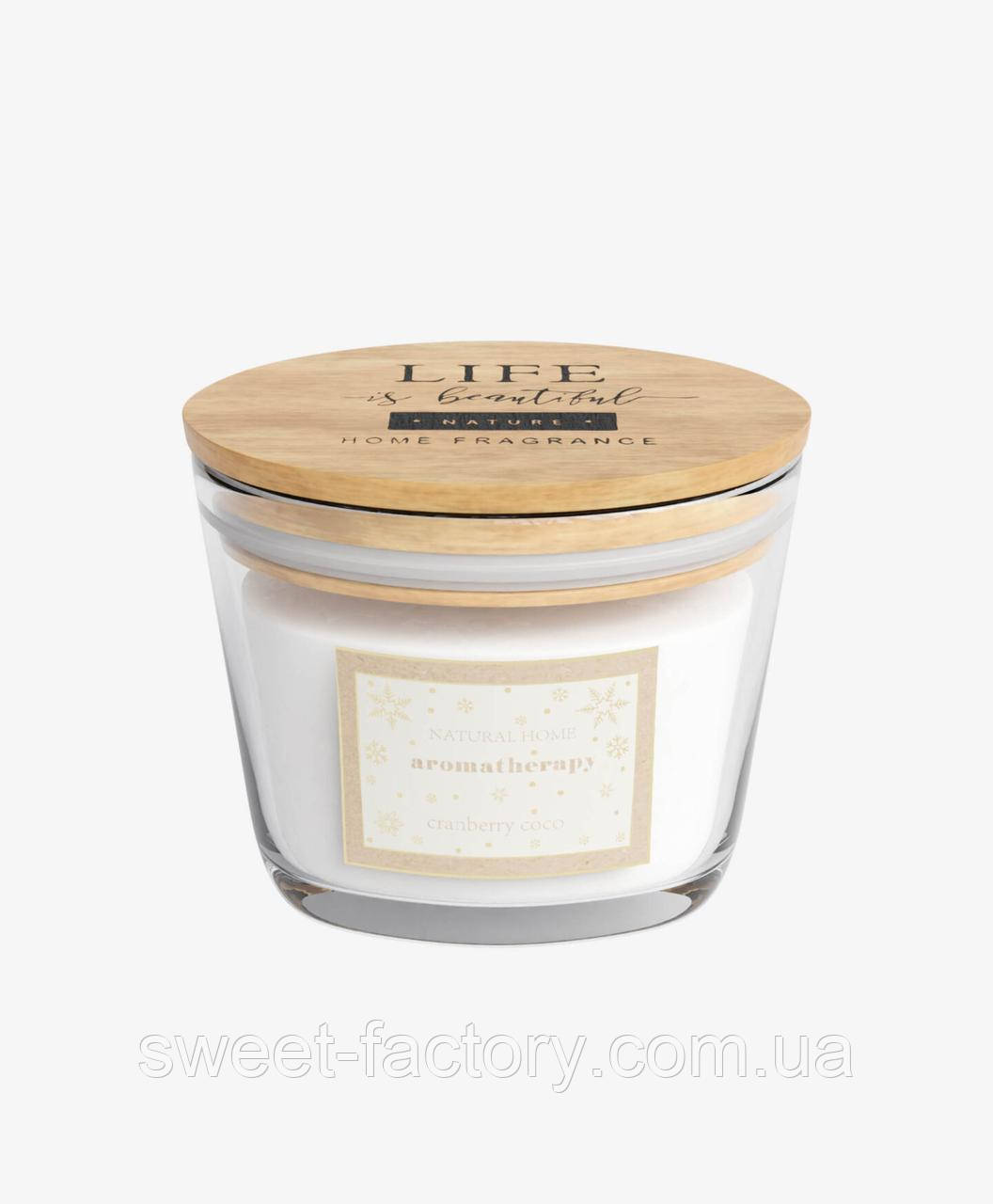 Свічка Pepco Candle Christmas Natural Home Oud Wood, фото 1