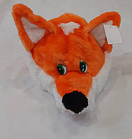 Карнавальна шапка-маска Лисичка