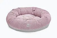 Лежак для собак Harley and Cho Bagel Pink S 60x50 см