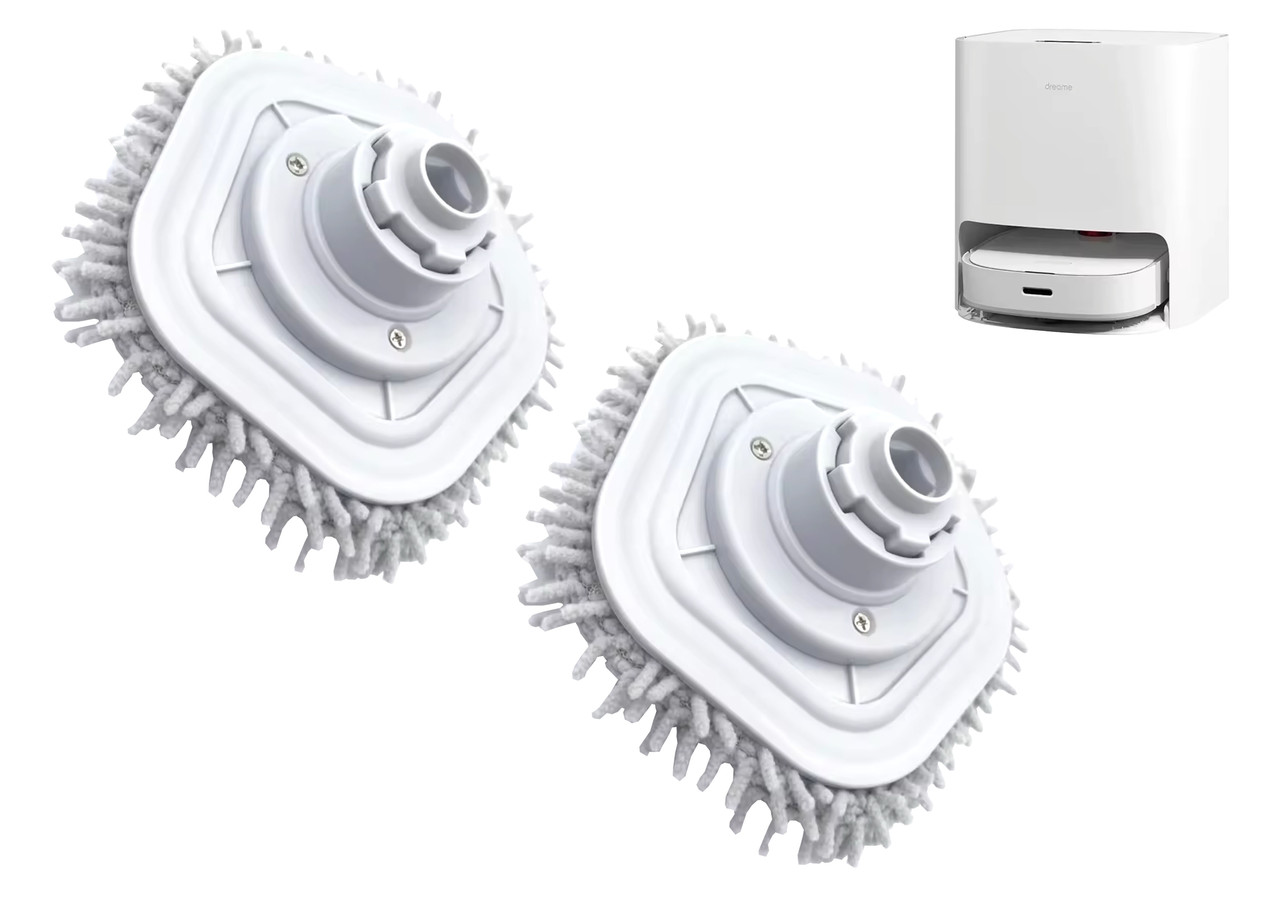 Миючі насадки (2 шт.) сумісні з роботом-пилососом Dreame Bot W10 і W10 Pro, фото 1