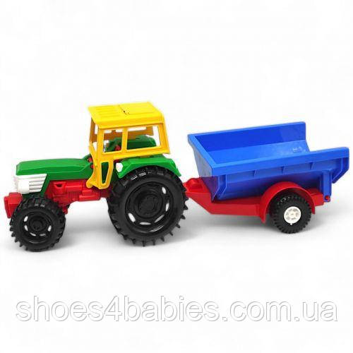 Трактор із причепом (мікс різновидів)