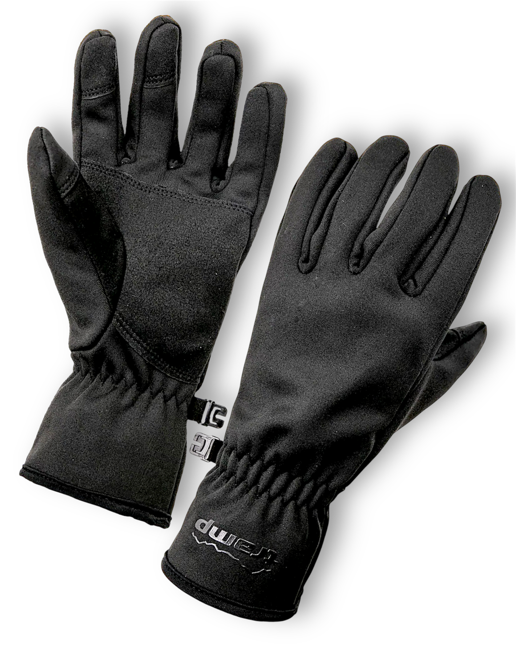 Рукавиці зимові на флісі Tramp Softshell розмір XL, чорний, фото 1