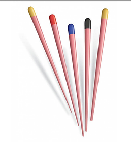 Штифти гуттаперчеві, 60шт в уп, 0,4 конусність