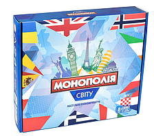 Настільна гра LUX 7007 (укр.) "Монополія Світу", в коробці STRATEG