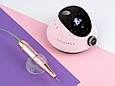 Фрезер для манікюру Bucos Nail Drill X2 PRO, 65 Вт, 35 000 об/хв BLUSH PINK, фото 4