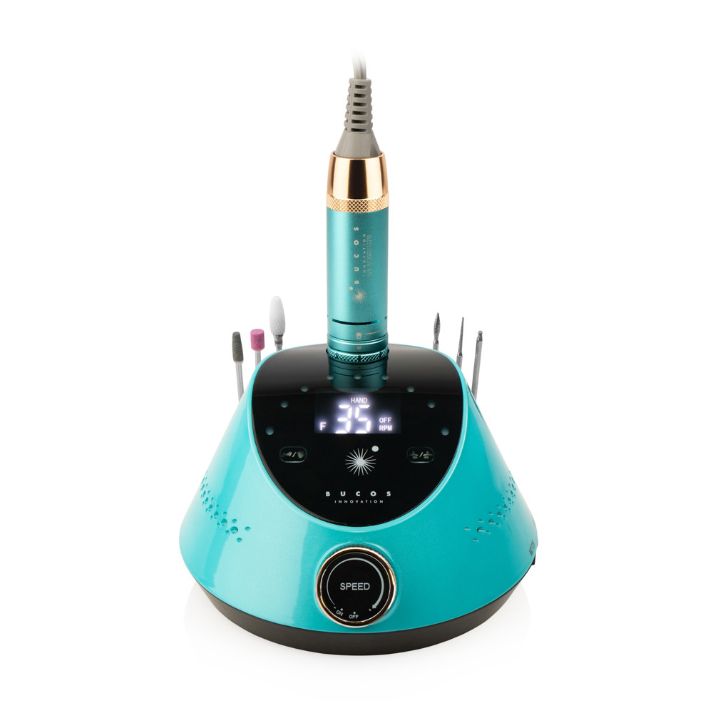 Фрезер для манікюру Bucos Nail Drill X2 PRO, 65 Вт, 35 000 об/хв TIFFANY, фото 1