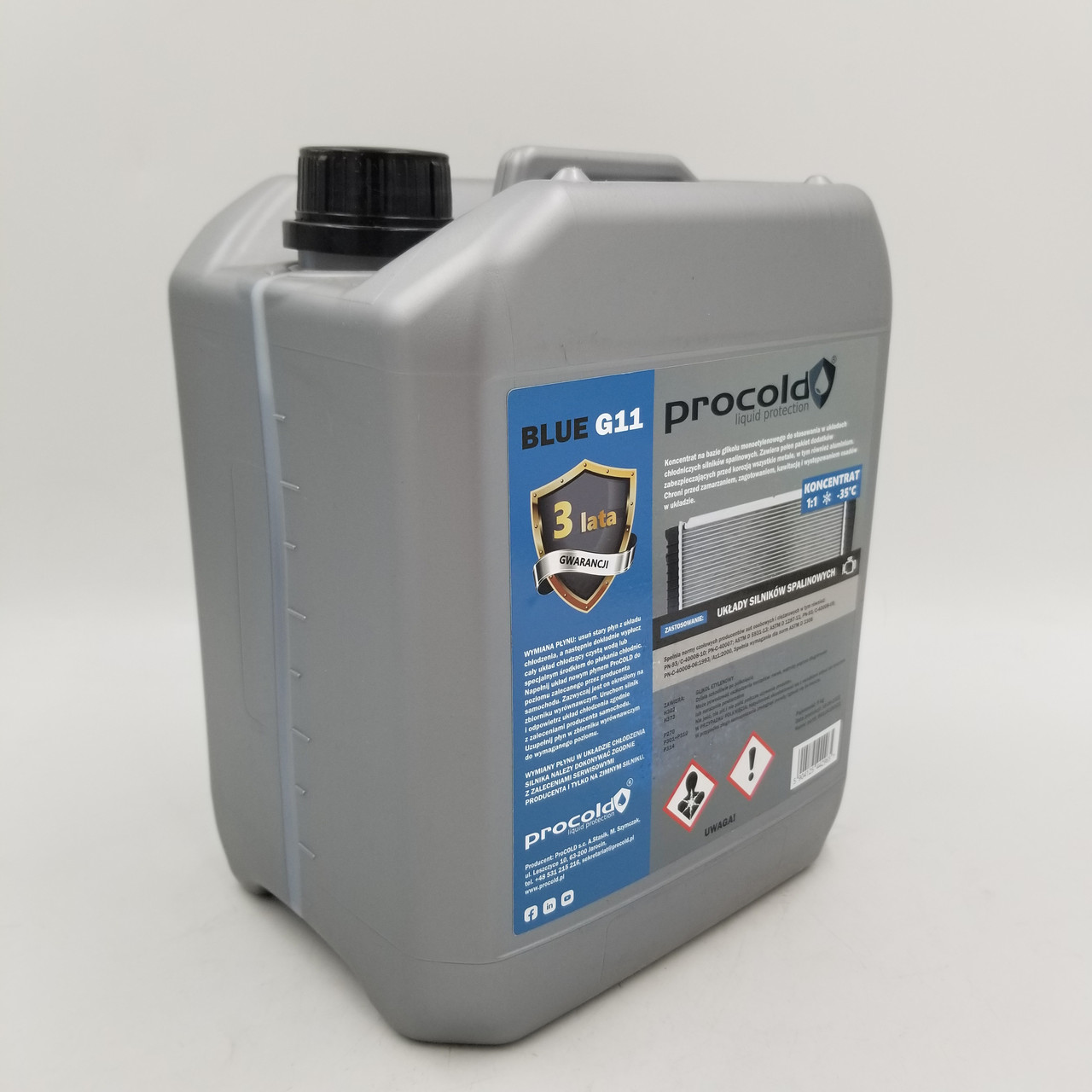 Антифриз (концентрат, синій) PROCOLD Blue G11 5 кг