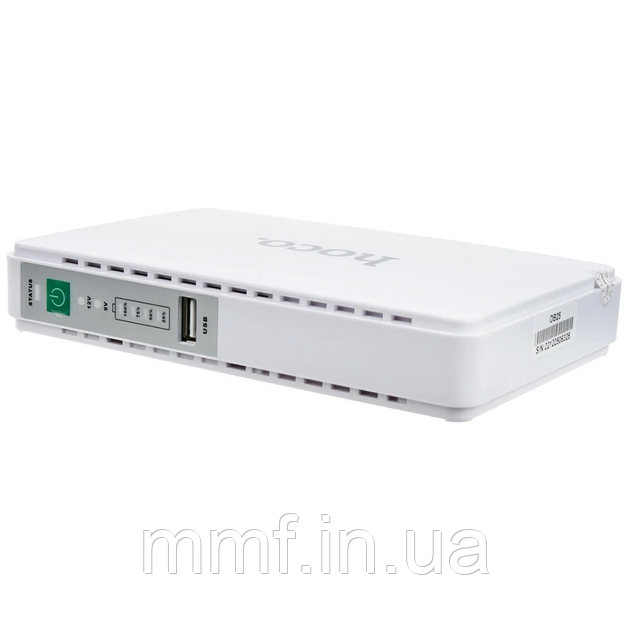 Портативний зарядний пристрій HOCO DB25 Emergency UPS power bank(EU)(8800mAh) / black