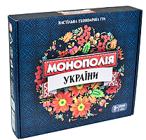 Гра LUX 7008 (укр.) "Монополія України", в коробці, STRATEG