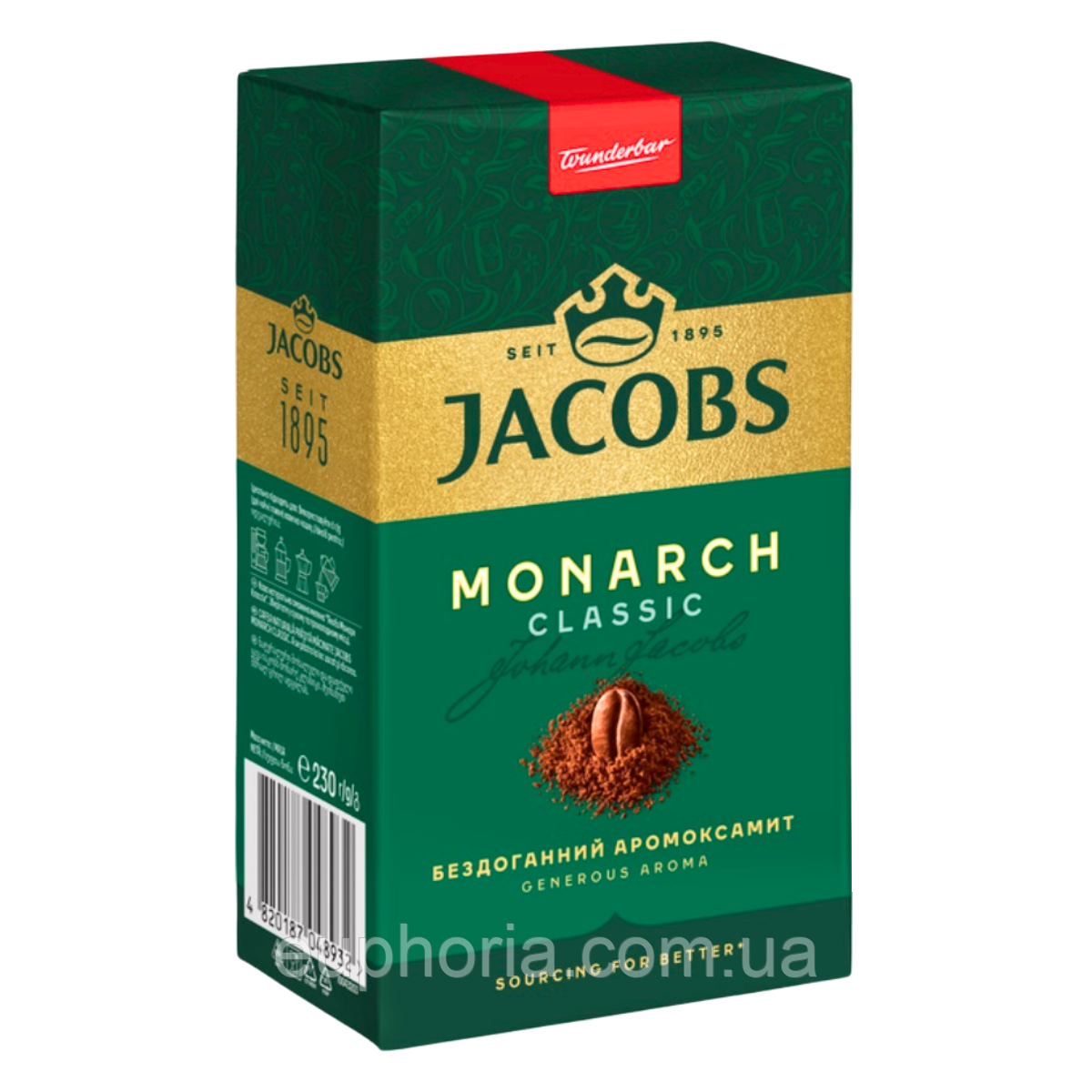 Кава мелена Jacobs Monarch Classic 230 г