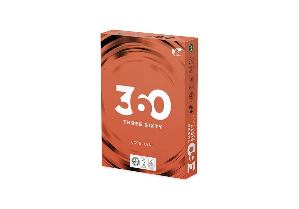 Папір офісний 360 EXCELLENT A4 80 г/м 2, 500 листів