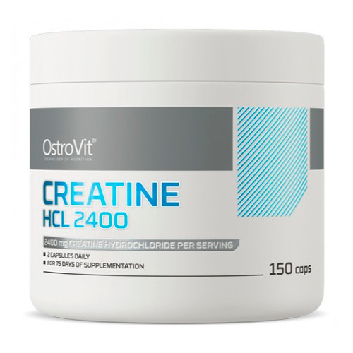 Креатин Гідрохлорид OstroVit Creatine HCL 2400 150 капс Польща