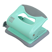 Діркопробивач пластиковий PASTEL (до 20аркушів), м'ятний, BM.4020-38