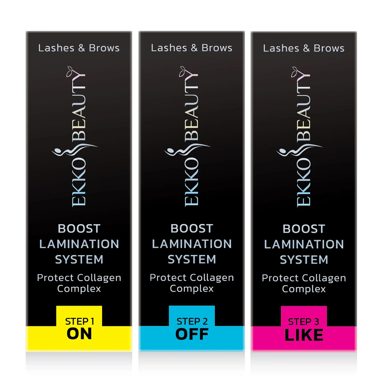 Набір Ekko Beauty Boost Lamination System для ламінування брів та вій