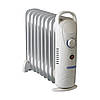 Олійний радіатор 9 ребер Mesko MS 7805 білий, фото 2
