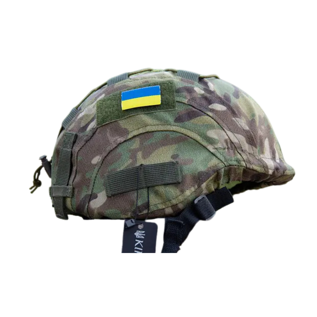 Кавер (чохол) на шолом з козирком Ballistic Helmet KC-HM001, або темп 3000. мультикам кордура, фото 1