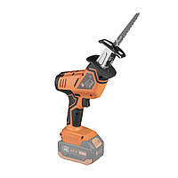 АКУМУЛЯТОРНА ШАБЕЛЬНА ПИЛА TEX.AC TAOE-SS65+АКУМУЛЯТОРНА БАТАРЕЯ 2АГ TEX.AC TAOE-B210+зарядний пристрій TEX.AC TAOE-С1