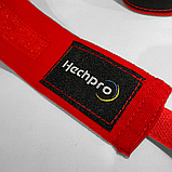 Бинти для бокса 3 метра боксерські бавовняні на руку під перчатки тренувальні Hechpro пара 2 шт червоні (001), фото 8