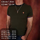 Срібна цепочка чоловіча і хрестик з срібло з золотом. Чорнений ланцюжок бісмарк і хрестик з золотою накладкою. 60 см, фото 2