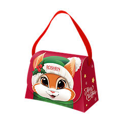 Подарунковий набір цукерок Roshen «Новорічна сумочка» 330 грамів