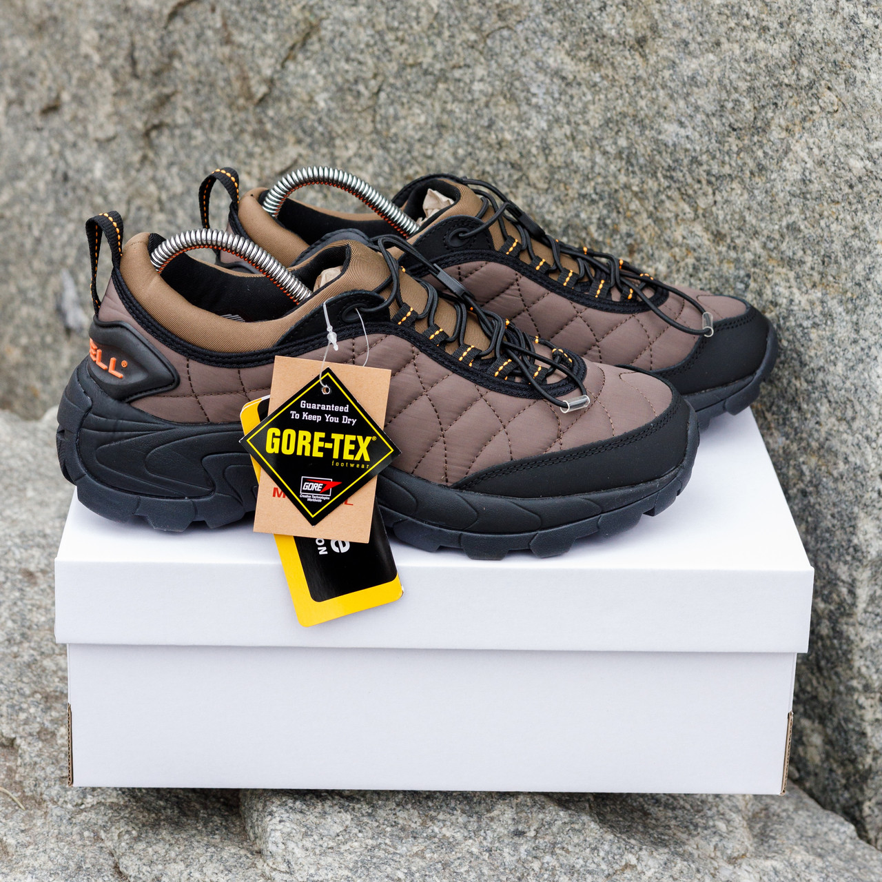 РОЗПРОДАЖ!! ТЕРМО Зимові Кросівки Черевики Merrell Ice Cap Moc чорні з коричневим