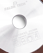 Диск алмазний випуклий для заточування 125 мм 22 мм Falon-Tech FTTCTDG12522, фото 2