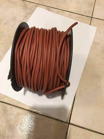 Шнур для зварювання лінолеуму 4мм бордово-коричневий, фото 1