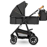 Універсальна коляска 2 в 1 Lionelo AMBER GREY GRAPHITE, фото 4