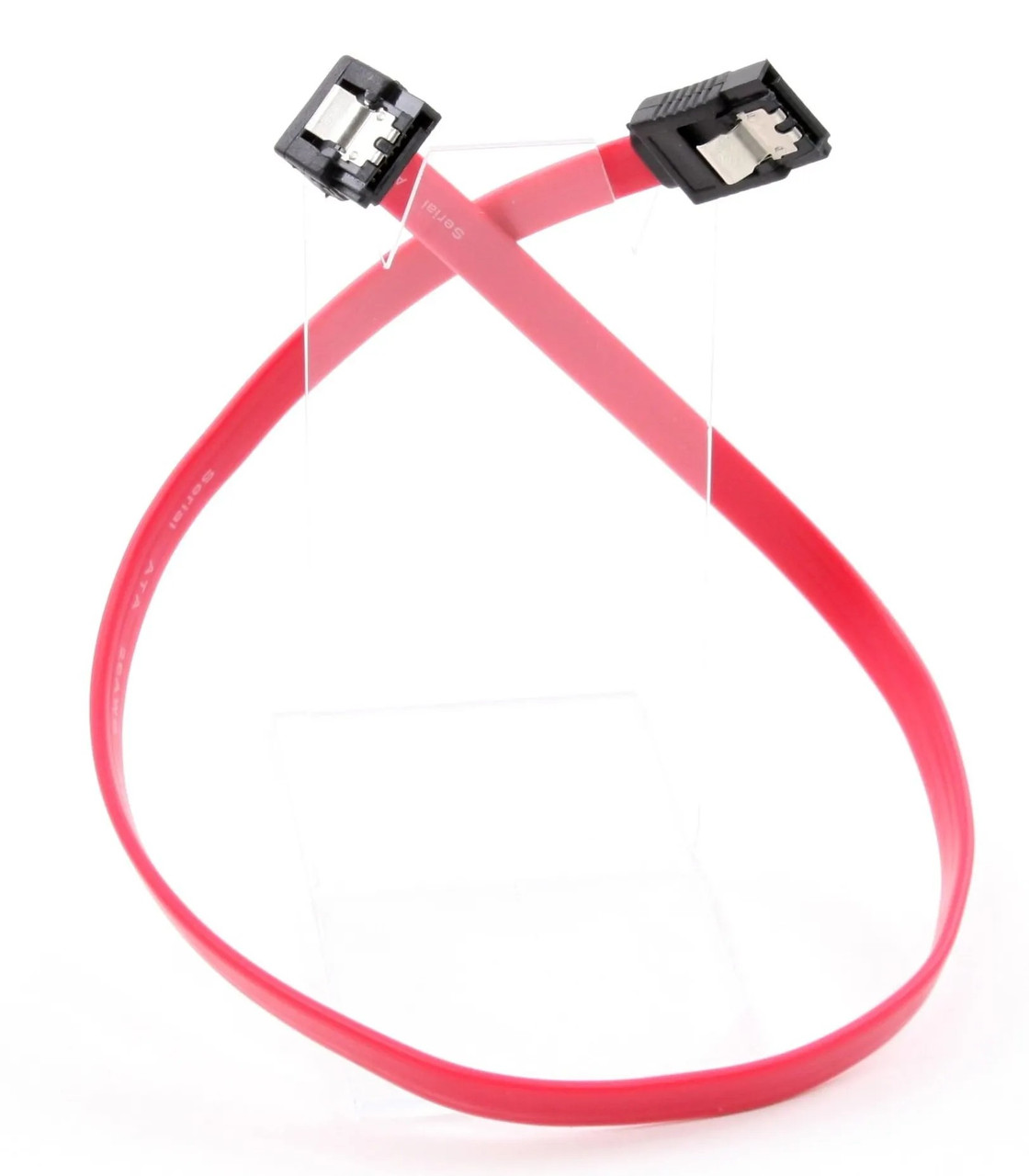 Кабель Sata, довжина 50 см кутовий 90 г. із застібкою, фото 1