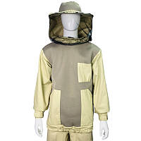 Куртка бджоляра Air Bee вентиляційна сітка навколо , класична маска