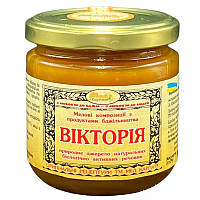 Медова композиція із продуктами бджільництва Вікторія 250г.«Мед Карпат»