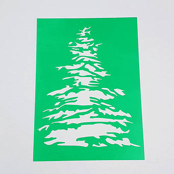 Трафарет Ялинка 14х20 см