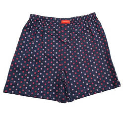 Чоловічі труси боксерки сімейні класичні бавовна Атлет МБ 000053 фіолетові, розмір 44 XS