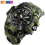 Тактичний годинник SKMEI 1155B Military Waterproof multicam, фото 3