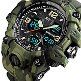 Тактичний годинник SKMEI 1155B Military Waterproof multicam, фото 5