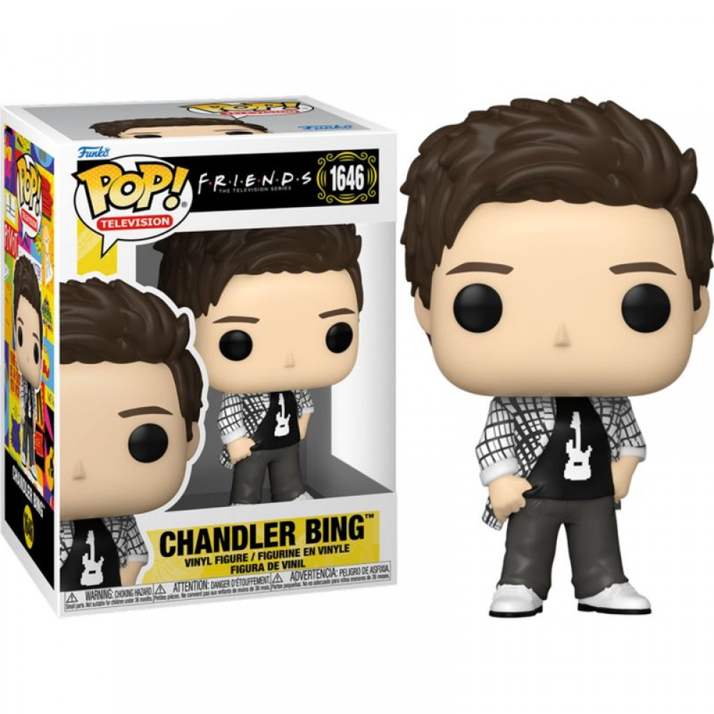Фігурка Funko Pop Friends - Chandler Bing #80185 / Фанко Поп Друзі - Чендлер Бінг