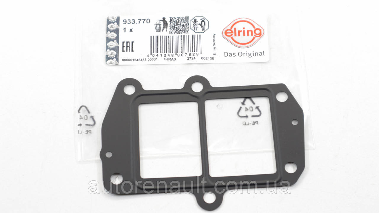 Прокладка клапана EGR на Мерседес Спринтер 906 2.2 CDI (OM 651) — ELRING (Німеччина) 933770, фото 1